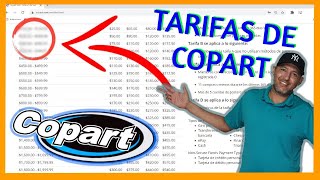 COPART  Como COMPRAR En Copart  Tarifas o comisiones [upl. by Hulton]