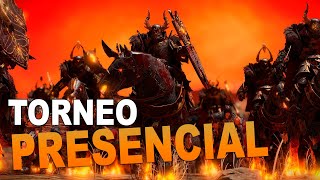 Torneo PRESENCIAL de Total War Warhammer 3 y Rome 2 TOTAL WAR [upl. by Arres]