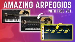 How to Create AMAZING Guitar Arpeggios with FREE Ample Guitar HINDI [upl. by Anahsat]