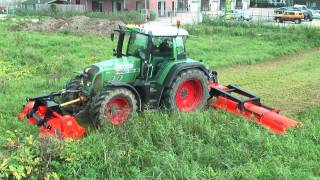 quotPerfectquot KX860 large surface flail mower [upl. by Aguayo]