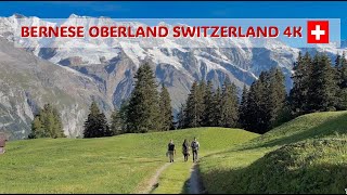 Bernese Oberland Region Highlights Switzerland 4K [upl. by Uriia]