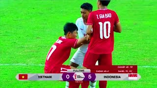 FULL HIGHLIGHTS INDONESIA VS VIETNAM  AFF ASEAN CUP U16  FANS CAMERA [upl. by Aneleairam]