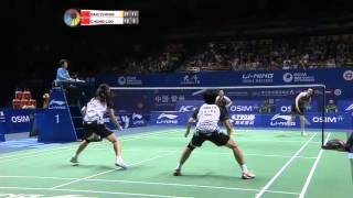 F  WD  Bao YZhong Q vs Cheng SLuo Y  2012 China Masters [upl. by Latif513]