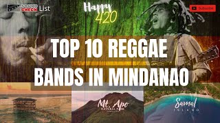 TOP 10 REGGAE BANDS IN MINDANAO  SOUNDCHECK LIST [upl. by Ailero812]