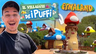 Dentro il VILLAGGIO DEI PUFFI a ETNALAND  Novità 2024 [upl. by Laraine]