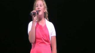 NQC  Olivia Collingsworth Collingsworth Family sings God Makes a Lot of a Little [upl. by Lahcym]