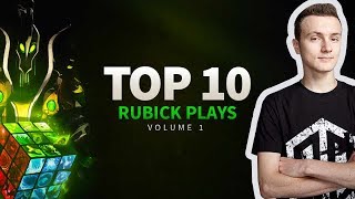 Top 10 Rubick Plays in Dota 2 History [upl. by Ehsom]