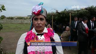 Celebran matrimonio mapuche en idioma mapuzungun  UFROVISIÓN [upl. by Elleirda168]