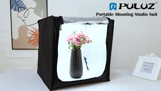 PULUZ 40cm Folding Portable 24W 5500K Studio Shooting Tent Box [upl. by Hassi]