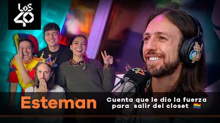 Esteman cuenta en Impresentables que le dio la fuerza para salir del closet 🏳️‍🌈 [upl. by Yblek346]