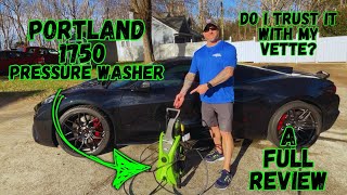 Bath Time for our 2024 C8 Z06 We review Harbor Freight’s ELECTRIC pressure washer [upl. by Franzoni]