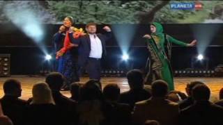 Kadyrov dances as Grozny celebrates [upl. by Aloivaf816]