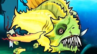 MAXIMUM LEVIATHAN PIRANHA Feed Us 4 Gameplay And Walkthrough [upl. by Drawyah]