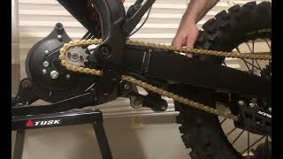 Electric Dirtbike Conversion ￼￼QS138 V3 70H [upl. by Ilocin33]