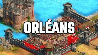 Siege of ORLÉANS Recreated in Age of Empires 2 [upl. by Kala]