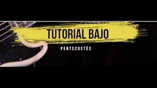 TUTORIAL DE BAJO  El Poderoso de Israel  Eres Todo Poderoso  Cuando Pienso [upl. by Johen]