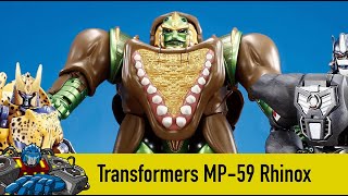 Transformers Masterpiece MP59 Rhinox [upl. by Nytsua112]