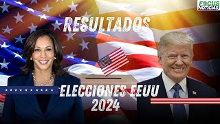 RESULTADOS ELECCIONES ESTADOS UNIDOS KAMALA HARRIS Y DONALD TRUMP ¿Quién ganará [upl. by Ori]