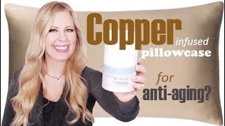 Iluminage Copper Pillowcase For Better Skin  Worth Buying [upl. by Nilyad776]