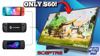 The SCEPTRE KADO Portable Gaming Monitor Is AWESOME For Just 60 [upl. by Enivid]