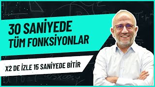 30 Saniyede Tüm Fonksiyonlar [upl. by Randene806]