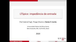 LTSpice  Obtenção da Impedância Diferencial de Entrada [upl. by Larena]