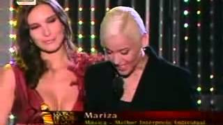 Mariza vence Globo de Ouro em 2006 [upl. by Eclud1]