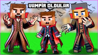 FAKİR VE AİLESİ VAMPİR OLDU 😱  Minecraft [upl. by Polly]