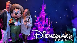 Disneyland Paris  Unglaubliche Party vor dem Disney Schloss [upl. by Aneerak777]