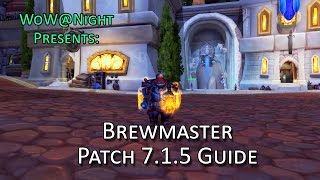 Brewmaster Monk Guide Legion Patch 715 [upl. by Ahsimed523]