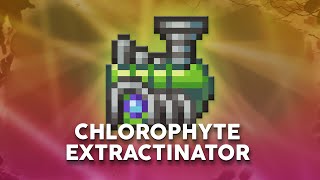 The Chlorophyte Extractinator does WAY MORE than you think  Terraria 144 [upl. by Ocnarfnaig663]