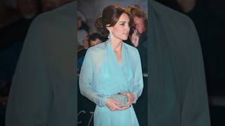 Princess Catherine dazzled in a bespoke diaphanous pale blue fulllength gown in 2015 [upl. by Hogle766]