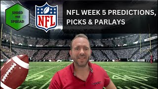 NFL Week 5 Predictions Picks Parlays amp Teasers 🏈  NFL Picks Against the Spread [upl. by Blanka]