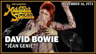 Jean Genie  David Bowie  The Midnight Special [upl. by Adnwahsar]