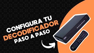 Configura tu DECODIFICADOR para ver más canales de TV [upl. by Euphemia]