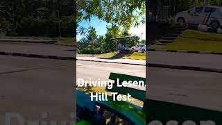 Driving Lesen Hill Test [upl. by Eittak]