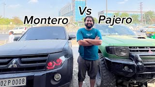 Montero vs Pajero आप सब की demand पर🔥।दोनों बहन एक साथ😎। [upl. by Barfuss]