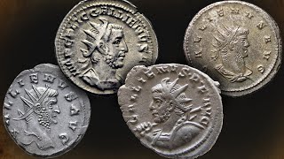 Emperor Gallienus Coin Set  All of his Mints [upl. by Odnumyar253]