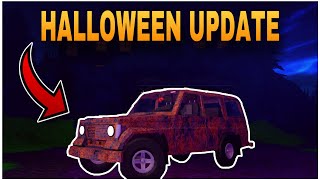 Halloween UPDATE Dusty Trip Brand New Map 2 New Cars [upl. by Ecirtaemed]