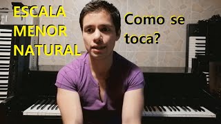 PIANO Aprende las ESCALAS MENORES [upl. by Ludvig]