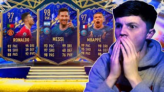 FIFA 22 TOTY PACK OPENING feat 85x10 83 x25 Icon player picks Prime Gaming Packs [upl. by Borroff]