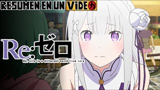 🔷 RE ZERO  Temporada 1  RESUMEN [upl. by Zeni]