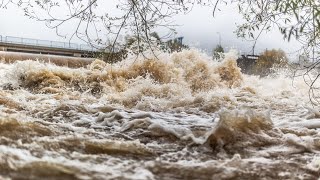 Flash flood warning in effect for South East Queensland [upl. by Amara238]