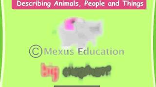 Describing Words  English Grammar  iken  ikenedu  ikenApp [upl. by Elleved]