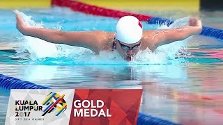 Swimming Finals Womens 400m individual medley  29th SEA Games 2017 [upl. by Yelsgnik]