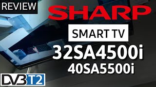 REVIEW LED SMART TV SHARP 32SA4500i amp 40SA5500i indonesia HD [upl. by Llemor333]