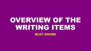 INDEPTH Overview of the PTE Writing Test [upl. by Iat747]