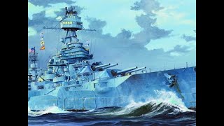 Trumpeter USS Texas BB35 Part 3 with PONTOS Upgrade kit [upl. by Mylan]