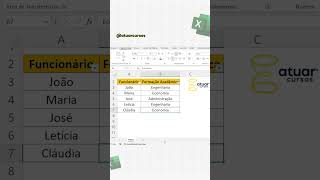 COMO USAR O FILTRO NO EXCEL  shorts excel [upl. by Ro81]