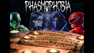 Ghost hunting For Science Phasmophobia W The Rangers [upl. by Lenoel138]